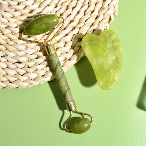 Face Massager for Guasha Scraper Synthetics Jade