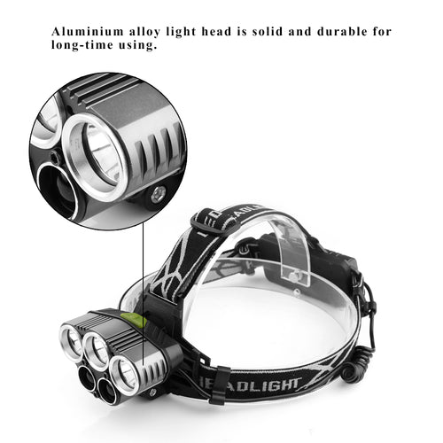 XML T6 LST LED Headlight Torch Flashlight 6 Modes